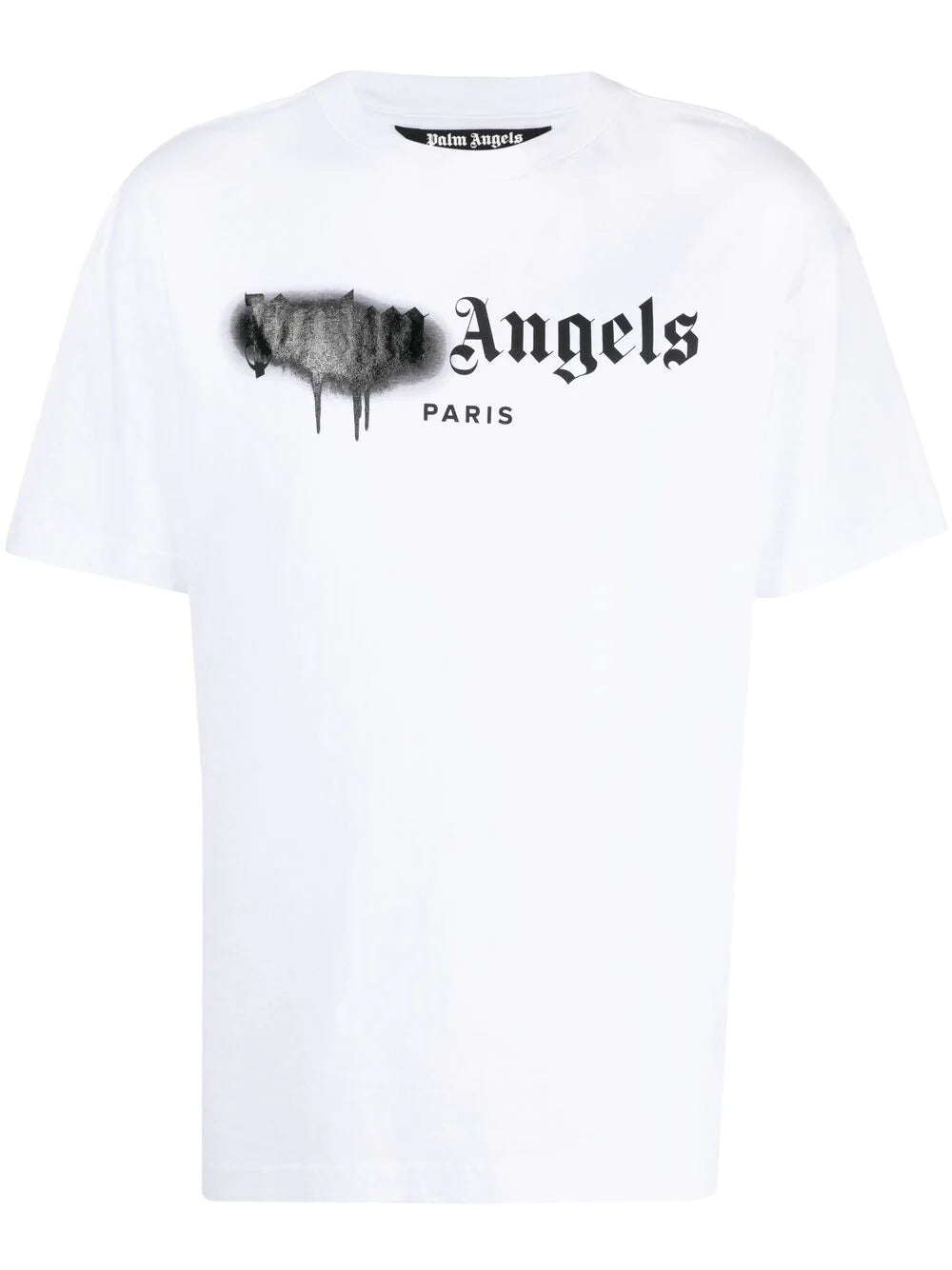 PALM ANGELS T-SHIRT WITH PARIS LOGO PRINT – MILANO OUTLET MODA